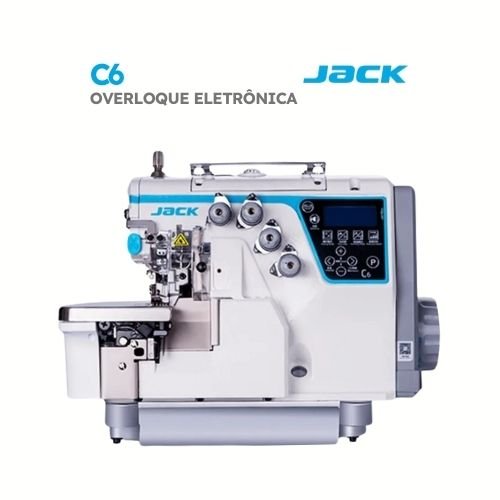 Overloque Ponto cadeia Eletrônica C6 | JACK