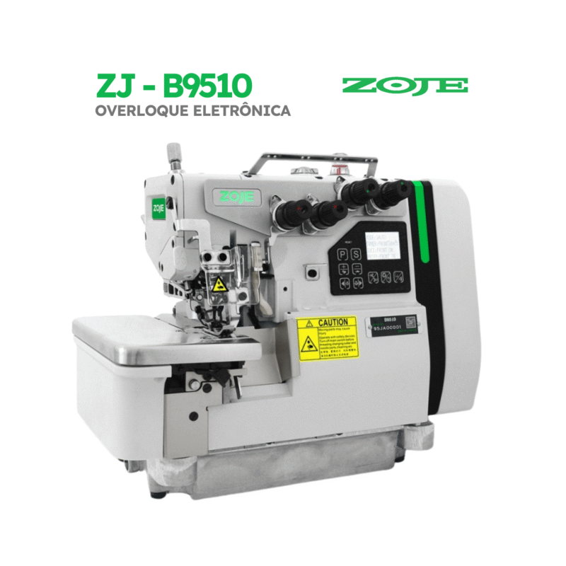 Overloque ponto cadeia Eletrônica B9510 | ZOJE